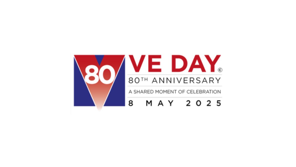 VE Day 80 logo