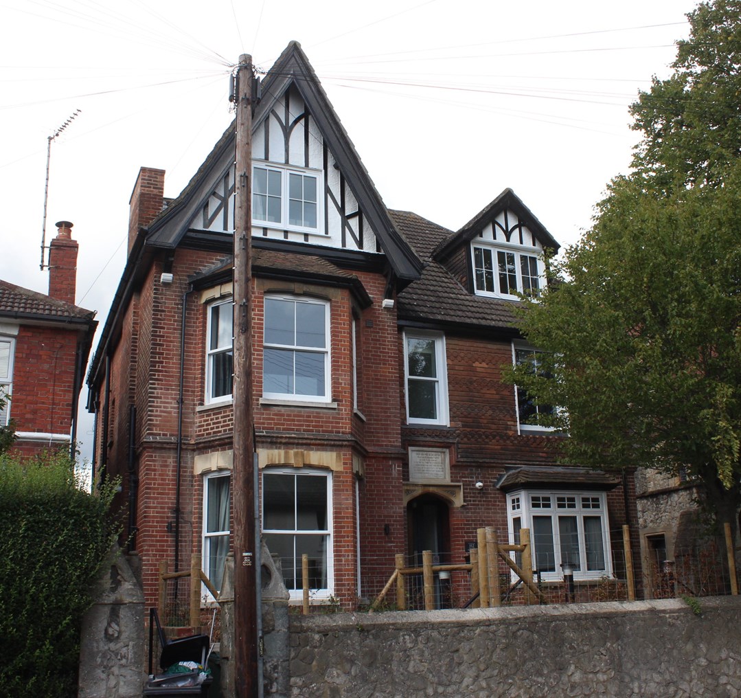 An exterior view of Christchurch Lodge