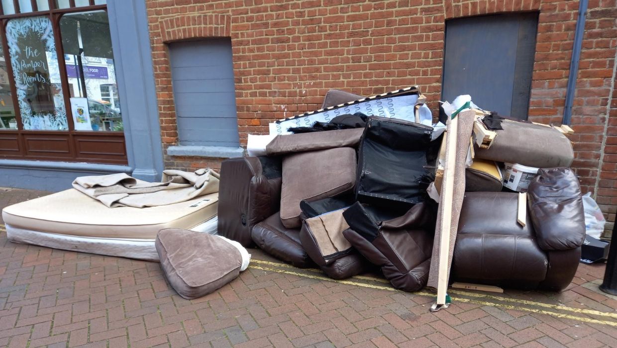 Gilbert Road fly-tipping