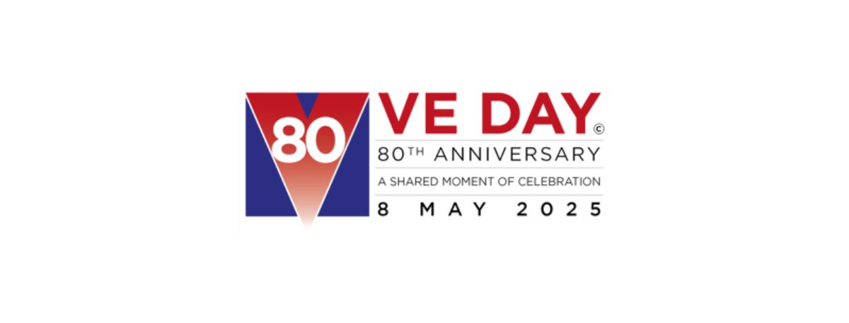 VE Day 80 logo