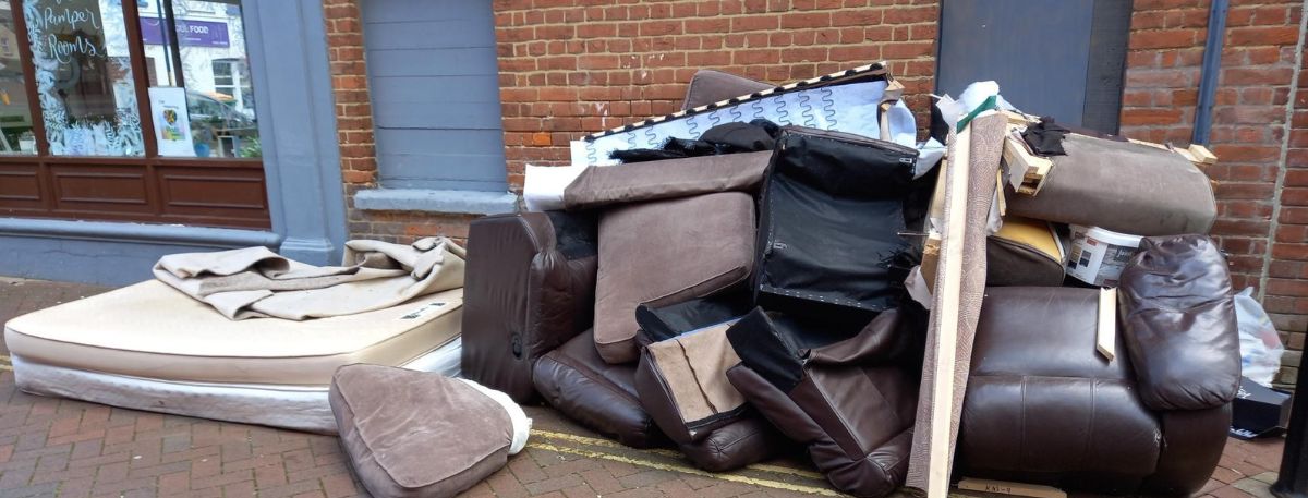 Gilbert Road fly-tipping