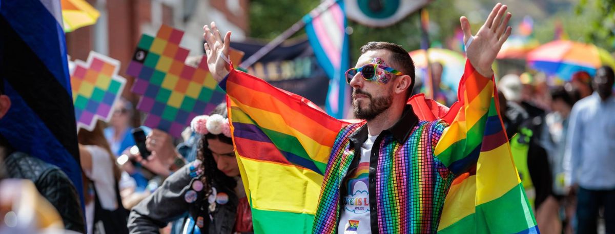 People at Pride Ashford