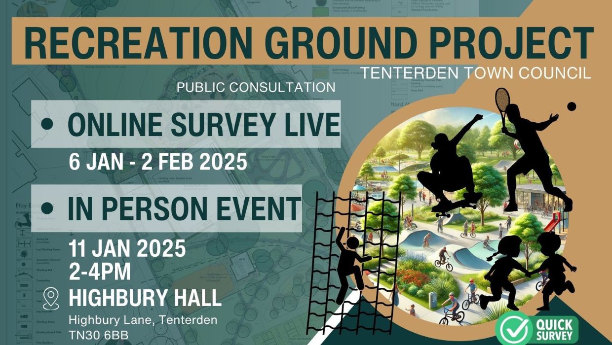 Tenterden Town Council recreation ground project survey