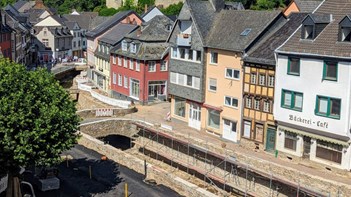 Rebuild underway at Bad Munstereifel’s town centre in 2022