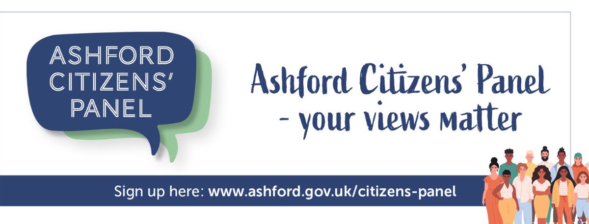 Ashford Citizens' Panel launched with the text 'Your Views Matter'