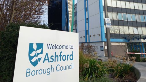 Ashford Borough Council logo by International House