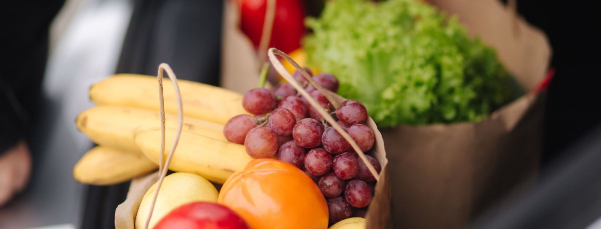 Fresh fruit and vegetables