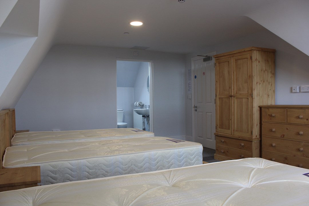 An interior look at the finished Christchurch Lodge development on Beaver Road, Ashford