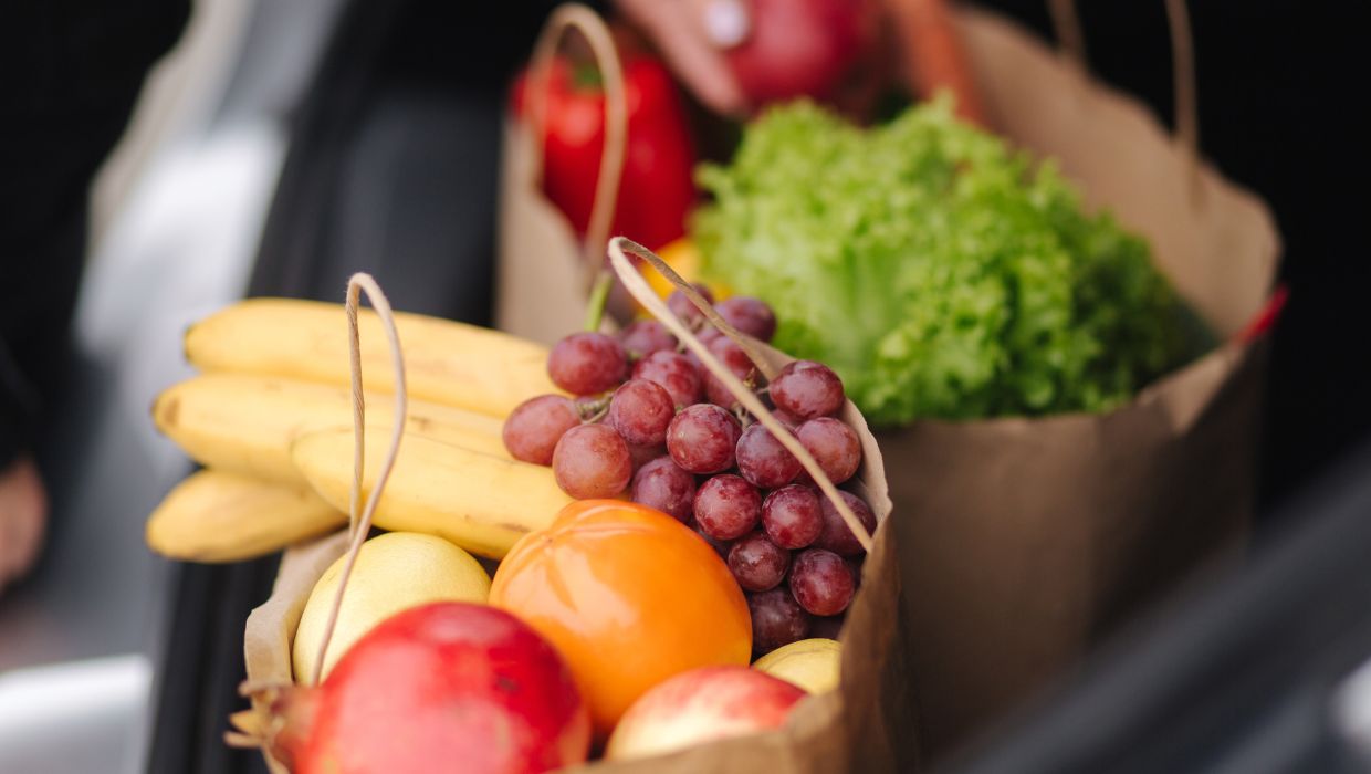 Fresh fruit and vegetables