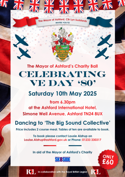 The Mayor of Ashford's Charity Ball Poster