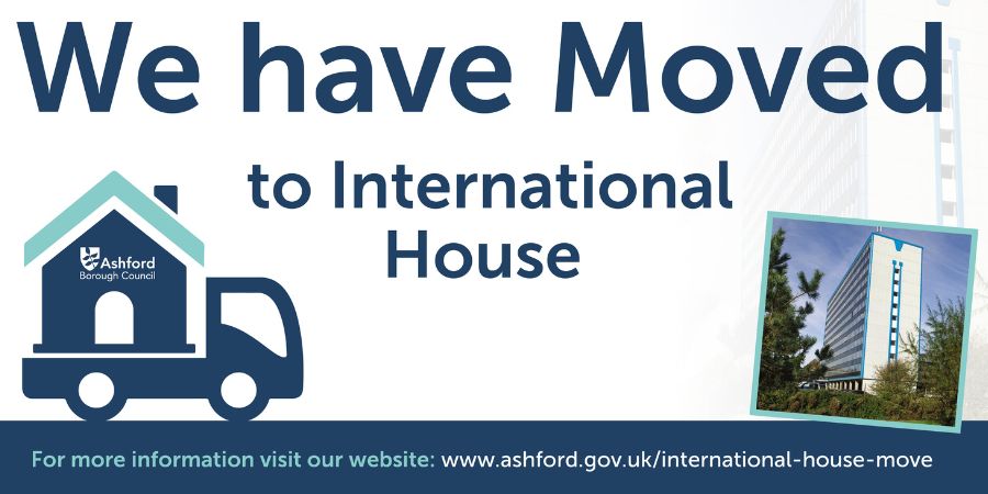 Image entitled Ashford Borough Council moves from Civic Centre to International House